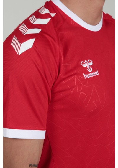 Hummel Dream Antrenman Tişört Kırmızı