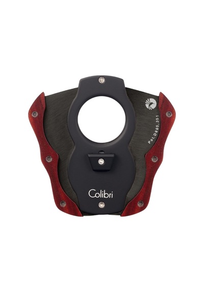 Colibri Wood S-cut Kırmızı - Siyah Puro Makası Kesici