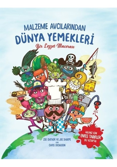 Malzeme Avcılarından Dünya Yemekleri - Joe Sharpe -  Zoe Bather - Edam