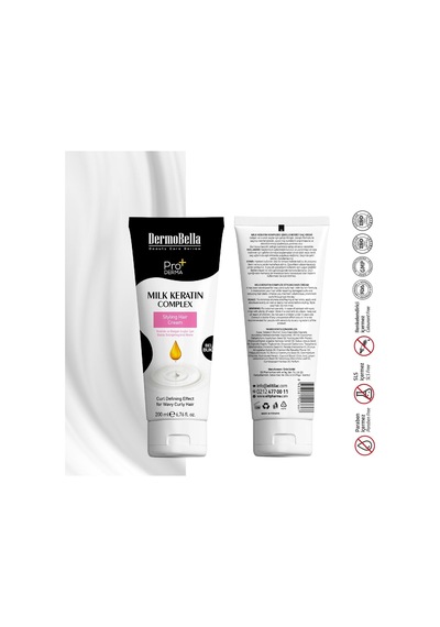 Dermobella Milk Keratin Complex Bukle Şekillendirici Saç Kremi 200 Ml