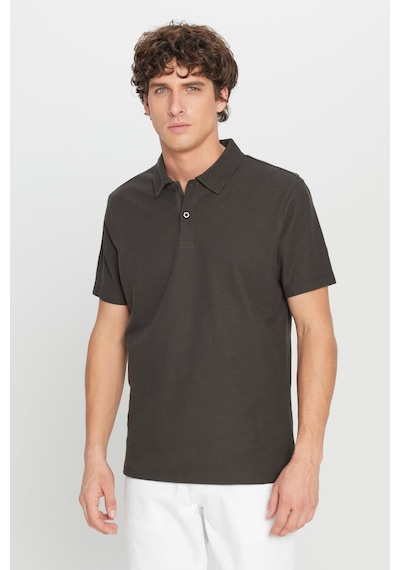 AC&Co / Altınyıldız Classics Erkek Acı Kahve %100 Pamuk Slim Fit Dar Kesim Polo Yaka Jakarlı Triko Tişört Acı Kahve AC&Co / Altınyıldız Classics Erkek Acı Kahve %100 Pamuk Slim Fit Dar Kesim Polo Yaka Jakarlı Triko Tişört Acı Kahve