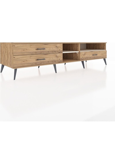 Kronos Tv Ünitesi 2 Raflı 3 Çekmeceli 220x59x51 Çam-aytaşı/çam Aytası/atlas Çam - Atlas Çam Kronos Tv Ünitesi 2 Raflı 3 Çekmeceli 220x59x51 Çam-aytaşı/çam Aytası/atlas Çam - Atlas Çam