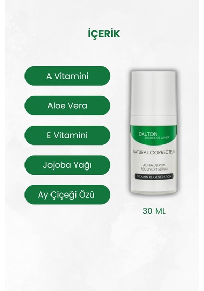 Yıpranmış Ciltler Için Yenileyici Koruyucu Ve Onarıcı Vitaminli Natural Correcteur Serum - 56800436