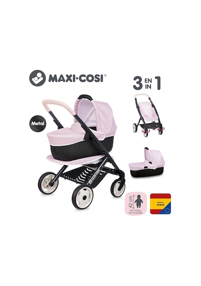 Smoby Maxi-cosi&quinny 3'ü 1 Arada Oyuncak Bebek Arabası - Pembe 253121