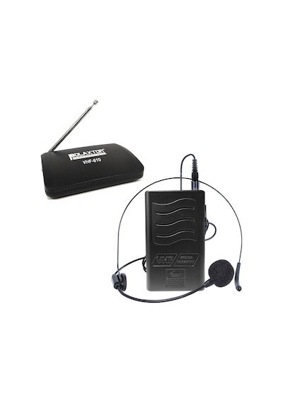 Vhf Kablosuz Mikrofon 1 Yaka 1 Headset Plx-610