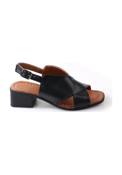 Papuçcity Frzn 02878 4,5 Cm Kadın Topuklu Sandalet 001