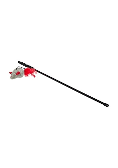 65 Cm Sesli Fareli Kedi Oltası İle Avcılık Keyfi