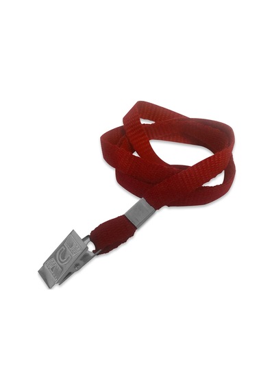 Sarff Eko Metal Klipsli Kart Askı İpi Kırmızı - 50adet