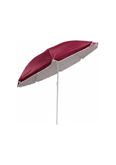Bordo 170 Cm Ayarlanabilir Düz Renk Kumaş Plaj Şemsiyesi