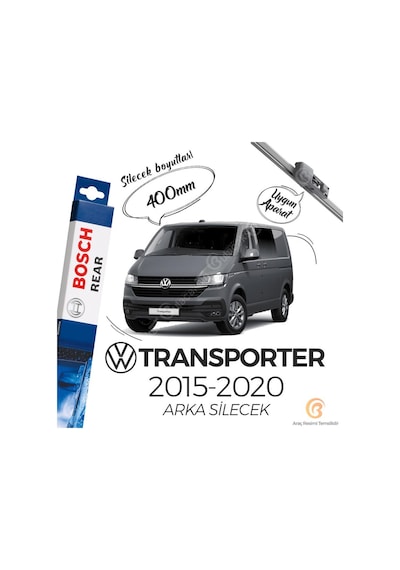 Vw Transporter T6 Arka Silecek 2015-2020 Bosch Rear A403H