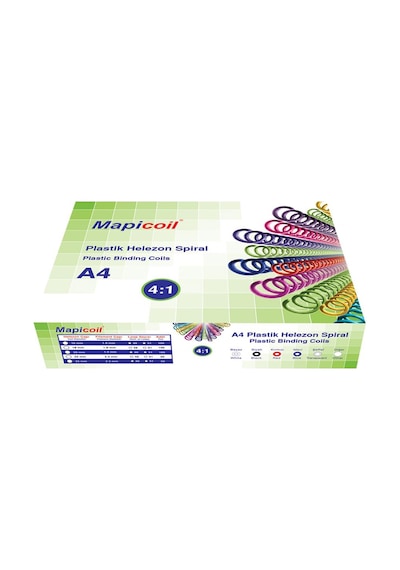 Mapi Spiral Plastik Helezon 4 1 Şeffaf 8 MM