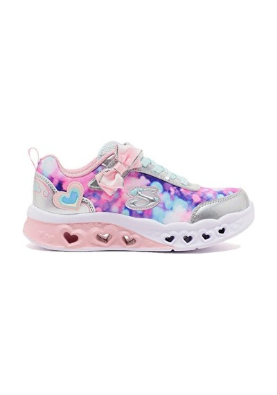 Skechers Flutter Heart Lıghts - Blurred Love Çocuk Günlük Işıklı Ayakkabı 303255l-sllp Gri Renkli Skechers Flutter Heart Lıghts - Blurred Love Çocuk Günlük Işıklı Ayakkabı 303255l-sllp Gri Renkli