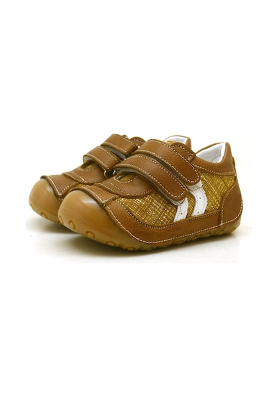 Hapshoe Hakiki Deri 4 Mevsim Bebek Ilk Adım Ayakkabı (264727939) Kahverengi - Sarı Hapshoe Hakiki Deri 4 Mevsim Bebek Ilk Adım Ayakkabı (264727939) Kahverengi - Sarı