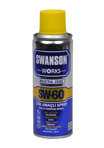Swanson Works Sw-60 Pas Sökücü 400ml. Korozyon Önleyici Çok Amaçlı Multi Sprey 400 Ml