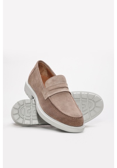 Fast Step Hakiki Deri Erkek Casual Ayakkabı 214ma4091 Kum