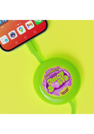 Mustard Juicy Boosta Usb-c 100w Hızlı Şarj Kablosu - Yeşil