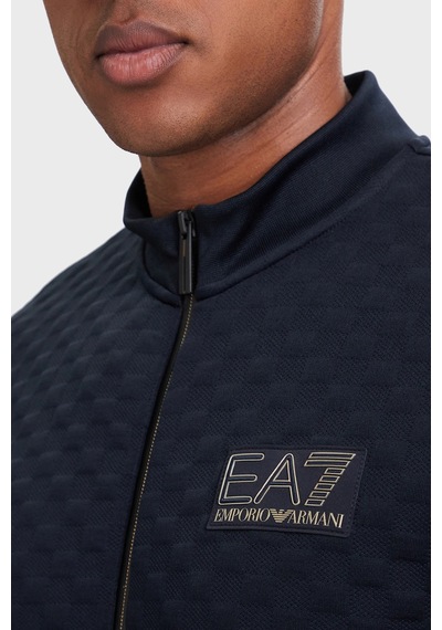 Ea7 Regular Fit Dik Yaka Sweat Erkek Sweat 7m002246 Af26241 Ub102 Lacivert
