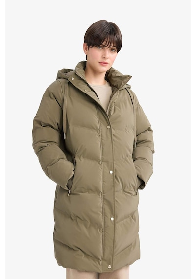 Defacto Regular Fit Kapüşonlu Fermuarlı Parka F2876ax25wnkh402 Haki-kh402