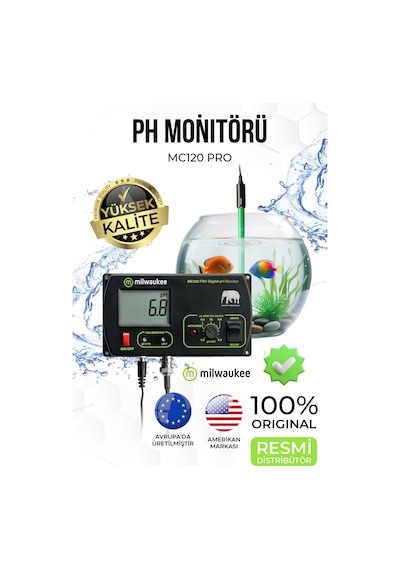 Milwaukee Mc120 Pro Profesyonel Ph Kontrol Cihazı Otomatik Ph Regülatörü