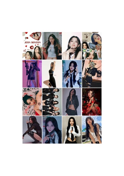 Owk Bag Kpop - G I-dle - Soyeon Ozel Seri Fotokart Seti