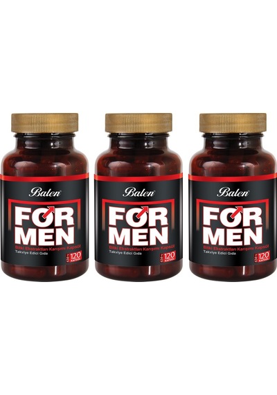 3 Adet Balen Formen 500 MG 120 Kapsül