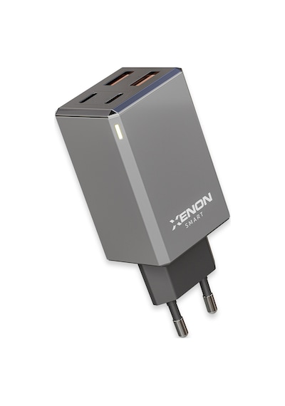 Hızlı Şarj Adaptörü 65w Gan + Type-c Kablo 100w Pd 4 Port, Apple iPhone & Samsung Uyumlu X6425