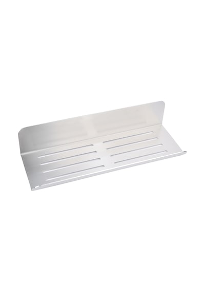 Paslanmaz Çelik 28cm Banyo Rafı Duş Rafı - Yapışkanlı Montaj - Anında Kolay Montaj - Inox