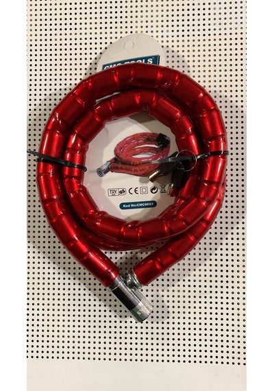 Motosiklet Kilidi Ebat : 22x150cm Yaylı Sağlam Bisiklet Kilit Renk Seçenekli Çok Renkli