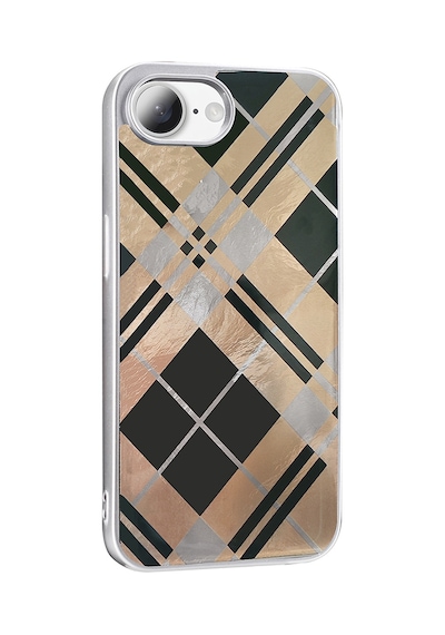 Apple Uyumlu iPhone 17e Kılıf Desenli Zore Mep Kapak - Geometrik