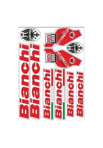 Bianchi 001 Bisiklet Sticker Standart