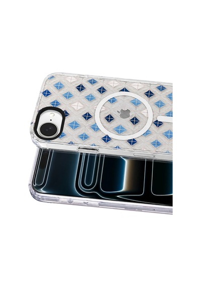 Onegif Apple İphone 17e Desina Magsafe Kapak - Desen 4 - Desen 4