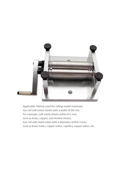 Tr Metal Bükme İçin Manuel Makara Bükücü, Sac İçin 60 Mm Hassas Rulo, Model Yapımı Ve Takı İçin Krank Büküc