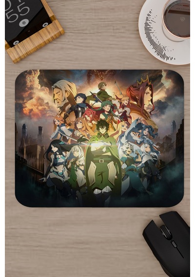 The Rising Of The Shield Hero Dikişli Kauçuk Oyuncu Mousepad V2 - 22x18 Gaming Mouse Pad