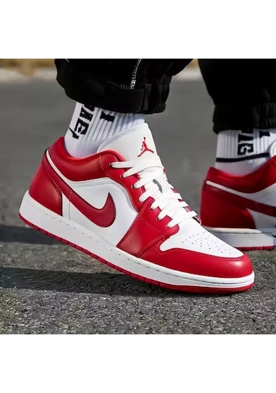 Nike Air Jordan 1 Low 'varsity Red' Co Erkek Spor Ayakkabı-sportxstore Kırmızı-beyaz