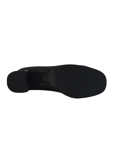 Poletto Hakiki Deri Sıyah Bot Topuklu 7734 16-991 Siyah