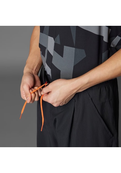 Black Adidas Erkek Koşu - Yürüyüş Eşofman Altı Cargo Pants Jf3715 Siyah