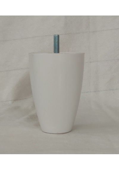 Zeygen Armut Plastik Baza Mobilya Koltuk Kanepe Ayağı 6 Adet Beyaz 10 Cm