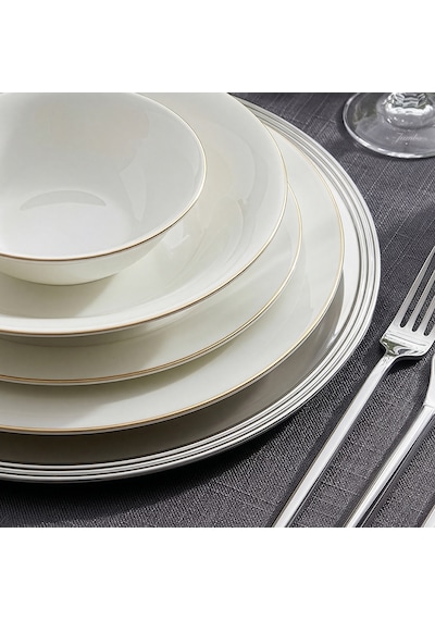 Jumbo Merlem 55 Parça 12 Kişilik Yemek Takımı Gold