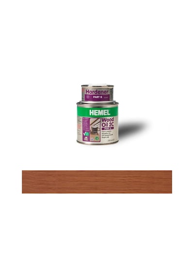 Hemel 15742 Wood Oil 2C Ahşap İçin Doğal Yağ 300ml Mahogany