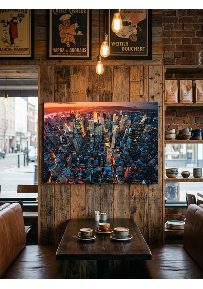 Tablo 60x90 Cm Büyük Boy Kafe Ve Salon Hediyelik Duvar Aksesuarı 2. Model