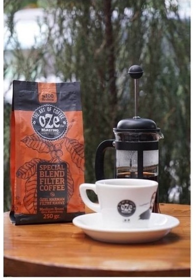 Oze Special Blend Filtre Kahve 4 x 250 G Makine Kağıt Filtre - Metal Filtre