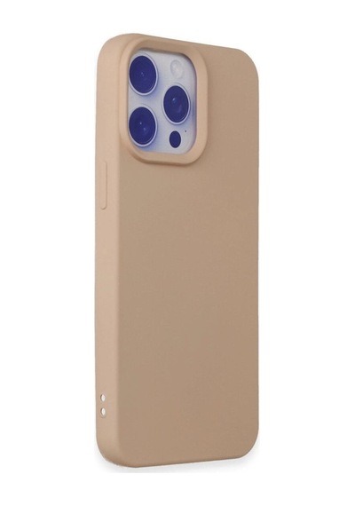 Apple İphone 15 Pro Max Kılıf Nano İçi Kadife Silikon