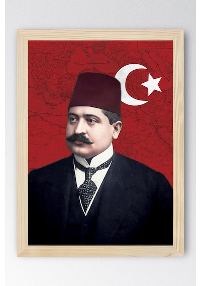 Talat Paşa Çerçeveli Tablo