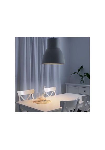 Ikea Hektar Sarkıt Lamba, Koyu Gri, 47 Cm