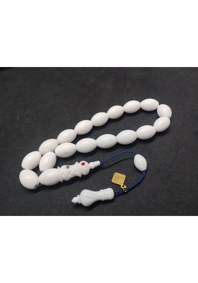 İskeçeli Cemil Usta Eseri Kar Beyazı Maskot Corian Mermer Sertifi Açık Gri