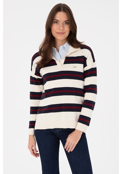 U.S. Polo Assn. U.s. Polo Assn. Kadın Kazak /triko 50314790-vr256 İnci