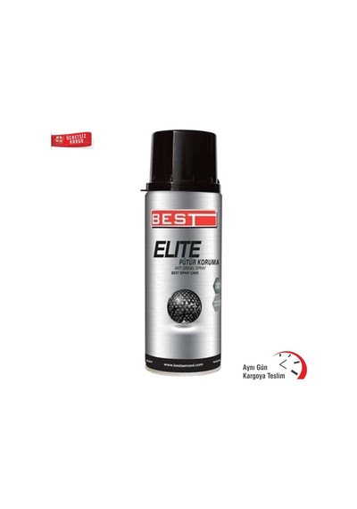 Best Cr-100 Elite Siyah Pütür Boyası Sprey Pütür Boya 400 ML N11.4806