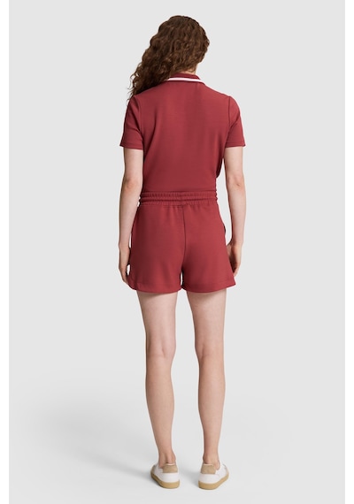 U.S. Polo Assn. Kadın Vişne Örme Şort 50323479 Vr223
