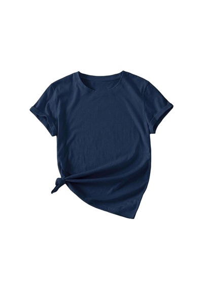 Uyguntarz Unisex Kesinlikle Hayır. Tasarım Basklı Tshirt Lacivert
