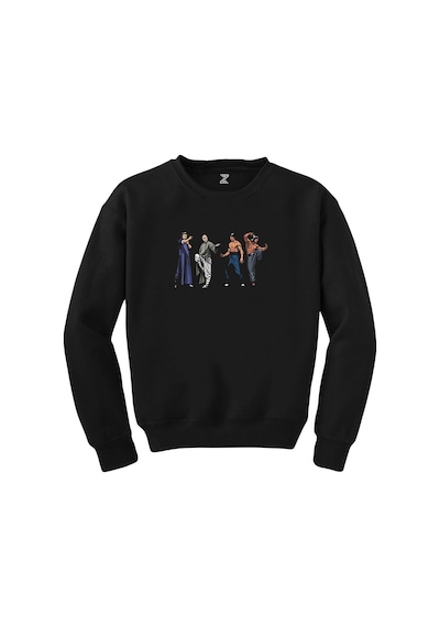 Kung Fu Legends Siyah Sweatshirt